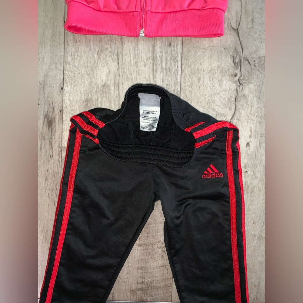 Adidas Pink and Black Dance Costume Set - Picture 4 of 4